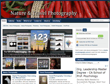Tablet Screenshot of naturephotography.info